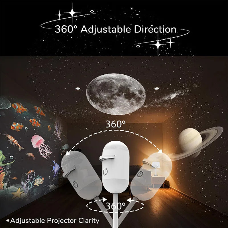 Galaxy Star Night Sky Projector